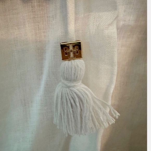 Tory Burch Ravena Embroidered Beach Tunic Dress Caftan Cover up - Small - Picture 8 of 8